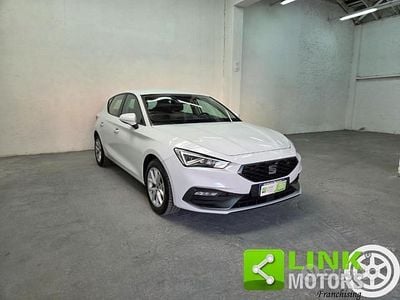 Usata Seat Leon Style 150 CV (110 kW) 2021 Bianco Berlina