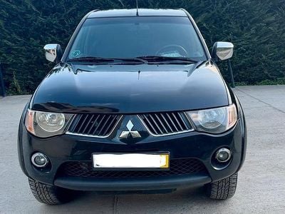 Usata Mitsubishi L200 136 CV (100 kW) 2007 Nero Pick-up
