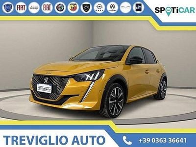 Giallo / metallizzato Usata 2021 Peugeot e-208 GT Utilitaria | 16.950 € (Buon prezzo)