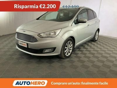 Usata Ford C-MAX Titanium 120 CV (88 kW) 2018 Argento Monovolume