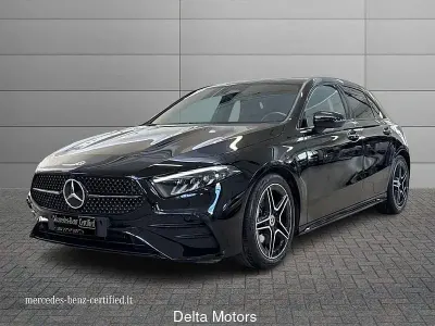 Usata Mercedes A180 Advanced Plus 136 CV (100 kW) 2023 Nero metallizzato Utilitaria