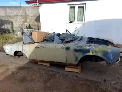 Usata Fiat 124 Spider 82 CV (60 kW) 1971 Giallo Cabrio