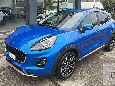 Usata Ford Puma Titanium S 125 CV (91 kW) 2021 Blu/azzurro SUV