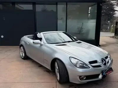 Usata Mercedes SLK200 184 CV (135 kW) 2012 Grigio Cabrio