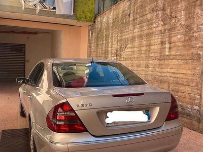 Usata Mercedes E270 2003 Grigio Berlina