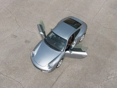 Usata Porsche 997 355 CV (261 kW) 2007 Argento gt Coupé