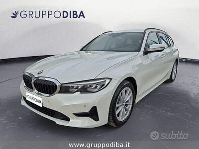 Usata BMW 320e Advantage 190 CV (139 kW) 2021 Bianco Station wagon