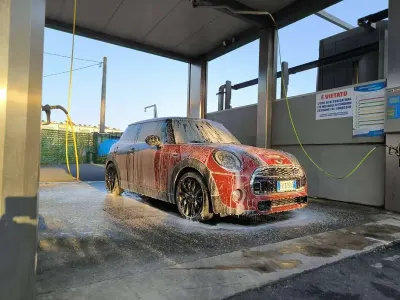 Usata Mini Cooper S 192 CV (141 kW) 2014 Rosso Utilitaria