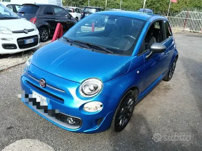 Usata Fiat 500 Sport 69 CV (50 kW) 2017 Bluazzurro Berlina