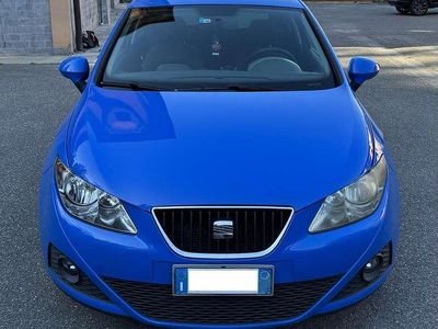 Usata Seat Ibiza SC Stylance 86 CV (63 kW) 2009 Blu/azzurro Utilitaria