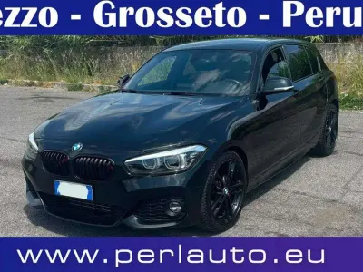 Usata BMW 118 Efficient Dynamics 136 CV (100 kW) 2018 Nero Utilitaria