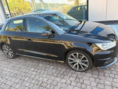 Usata Audi A1 S-Line 116 CV (85 kW) 2017 Nero Utilitaria