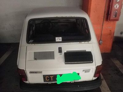 Usata Fiat 126 1970 Bianco Utilitaria