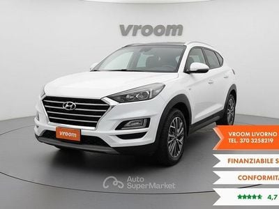 Usata Hyundai Tucson 136 CV (100 kW) 2019 Bianco SUV