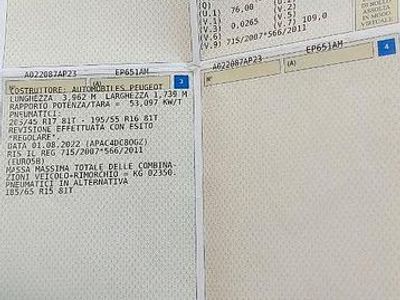 Usata Peugeot 208 68 CV (50 kW) 2012 Utilitaria