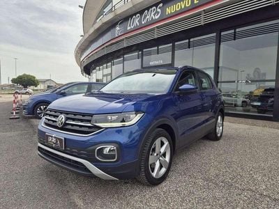 Usata VW T-Cross Advance 95 CV (69 kW) 2019 Blu SUV
