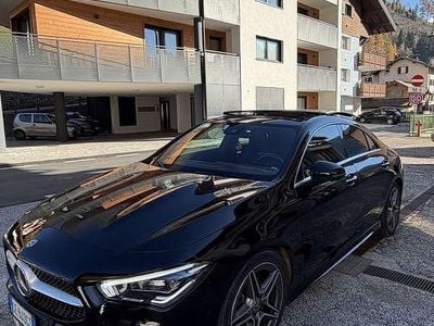 Usata Mercedes CLA200 AMG line 150 CV (110 kW) 2020 Nero Coupé