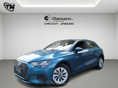 Usata Audi A3 e-tron Ambiente 204 CV (150 kW) 2021 Blu Utilitaria