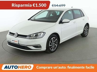 Usata VW Golf VII Executive 116 CV (85 kW) 2017 Bianco Berlina