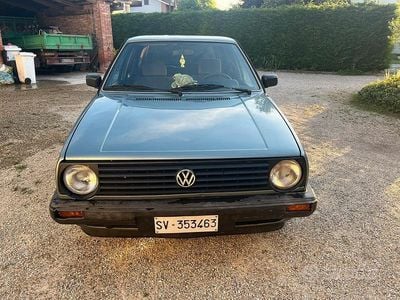 Usata VW Golf II 54 CV (39 kW) 1989 Verde Utilitaria