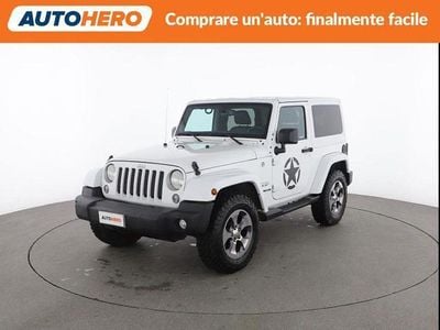 Usata Jeep Wrangler Sahara 200 CV (147 kW) 2016 Bianco SUV