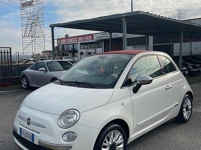 Usata Fiat 500C Lounge 69 CV (50 kW) 2014 Bianco Cabrio