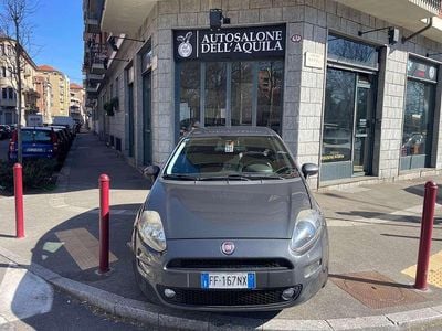 Usata Fiat Punto Lounge 95 CV (69 kW) 2016 Grigio Utilitaria