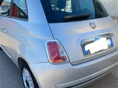 Usata Fiat 500 75 CV (55 kW) 2009 Grigio Cabrio