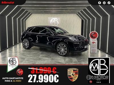 Usata Porsche Macan 250 CV (183 kW) 2016 Nero SUV