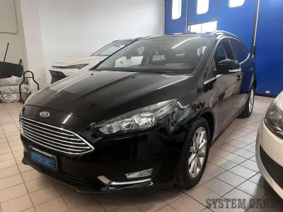 Usata Ford Focus Titanium X 120 CV (88 kW) 2018 Nero Station wagon