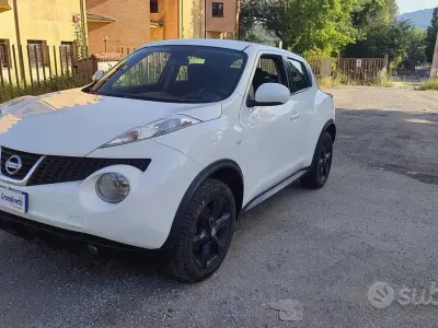 Usata Nissan Juke Acenta 110 CV (80 kW) 2011 Bianco SUV