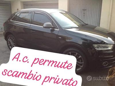 Usata Audi Q3 150 CV (110 kW) 2014 Nero SUV