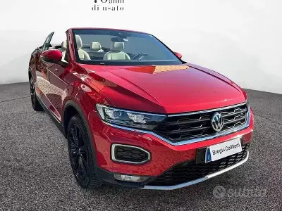 Usata VW T-Roc R-line 150 CV (110 kW) 2020 Rosso SUV