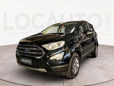 Usata Ford Ecosport Titanium 99 CV (72 kW) 2019 Nero SUV