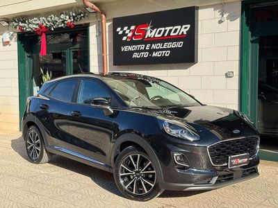 Usata Ford Puma Titanium 125 CV (91 kW) 2021 Nero metallizzato SUV