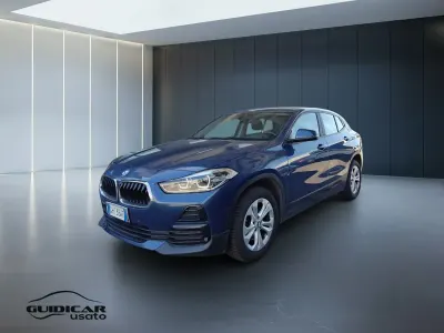 Usata BMW X2 Advantage 136 CV (100 kW) 2022 Blu/azzurro SUV
