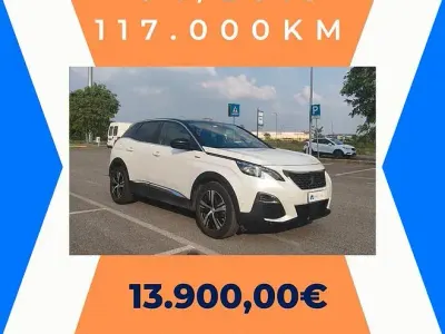 Occasion Peugeot 3008 GT-line 131 PK (96 kW) 2019 Wit SUV