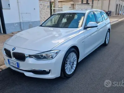 Usata BMW 318 Luxury Line 143 CV (105 kW) 2014 Bianco Station wagon