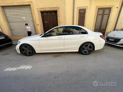 Begagnad Mercedes C300 204 HK (150 kW) 2019 Vit Sedan