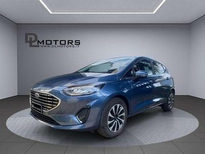 Usata Ford Fiesta Titanium 125 CV (91 kW) 2022 Blu/azzurro Utilitaria
