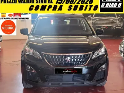 Usata Peugeot 3008 Business-Line 131 CV (96 kW) 2019 Nero SUV