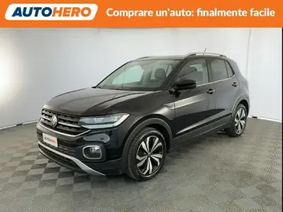 Usata VW T-Cross Advance 110 CV (80 kW) 2021 Nero SUV