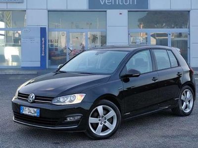 Usata VW Golf VII Highline 110 CV (80 kW) 2017 Nero Berlina
