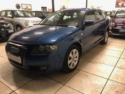 Usata Audi A3 Ambiente 102 CV (75 kW) 2008 Blu Utilitaria