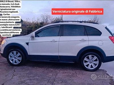Usata Chevrolet Captiva 150 CV (110 kW) 2008 Bianco SUV