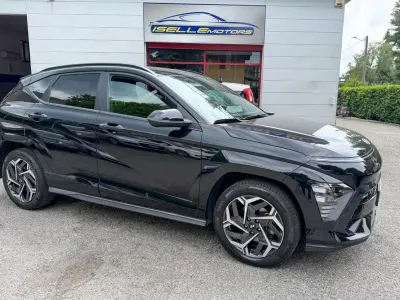 Käytetty Hyundai Kona N Line 119 HP (87 kW) 2023 Musta Katumaasturi