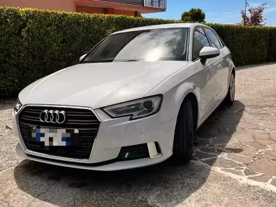 Usata Audi A3 Ambiente 116 CV (85 kW) 2017 Bianco Berlina