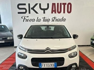 Usata Citroën C3 Feel 101 CV (74 kW) 2019 Bianco Utilitaria