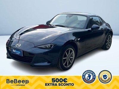 Nuova Mazda MX5 Exclusive-Line 132 CV (97 kW) 2025 Blu metallizzato Cabrio