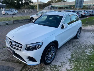 Usata Mercedes GLC250 Premium 204 CV (150 kW) 2018 Bianco SUV